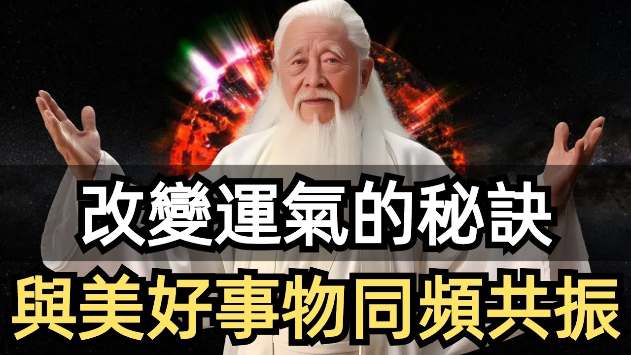 天道無親，常與善人。改變運氣的密碼就是能量共振，與美好事物同頻共振。