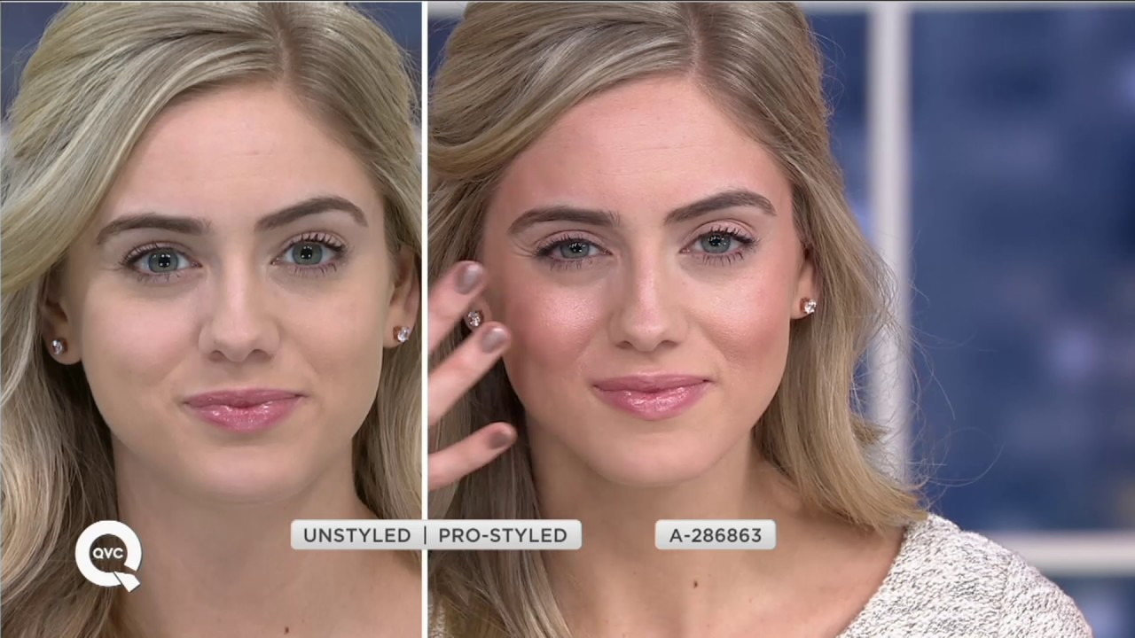 bareMinerals Chandelight Glow Illuminator & Brush on QVC