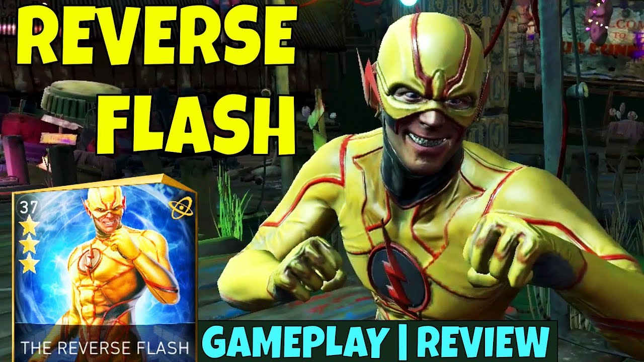Injustice 2 Mobile. Reverse Flash Gameplay + Review. Is He Worth It? AMAZING PASSIVE!