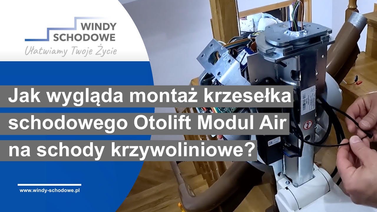 👨🏽‍🦼Montaż krzesełka schodowego Otolift Modul AIR