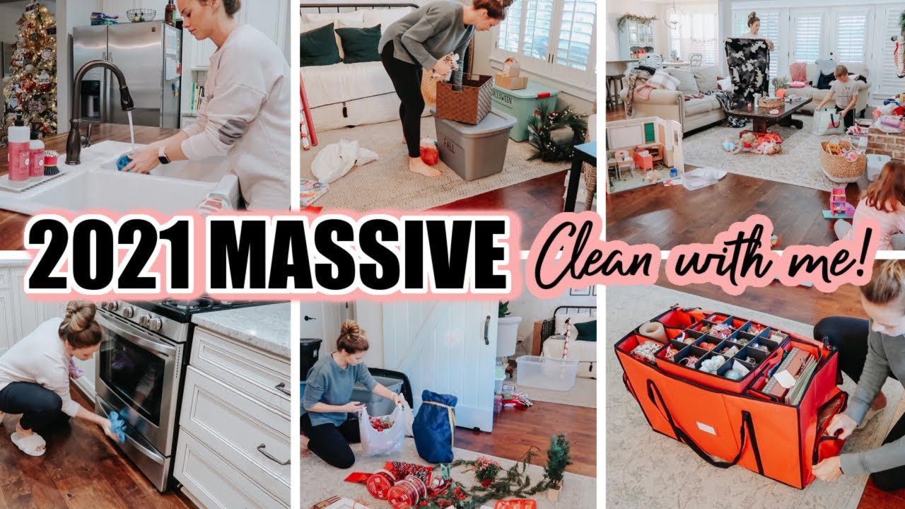 2021 MASSIVE CLEAN WITH ME!! | EXTREME CLEANING & ORGANIZING MOTIVATION FOR THE NEW YEAR! Amy Darley