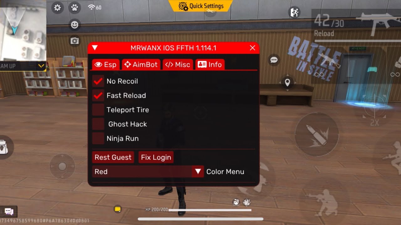 PANEL IPA FREE FIRE IOS NEW UPDATE FULL ANTI BAN 😍🔥
