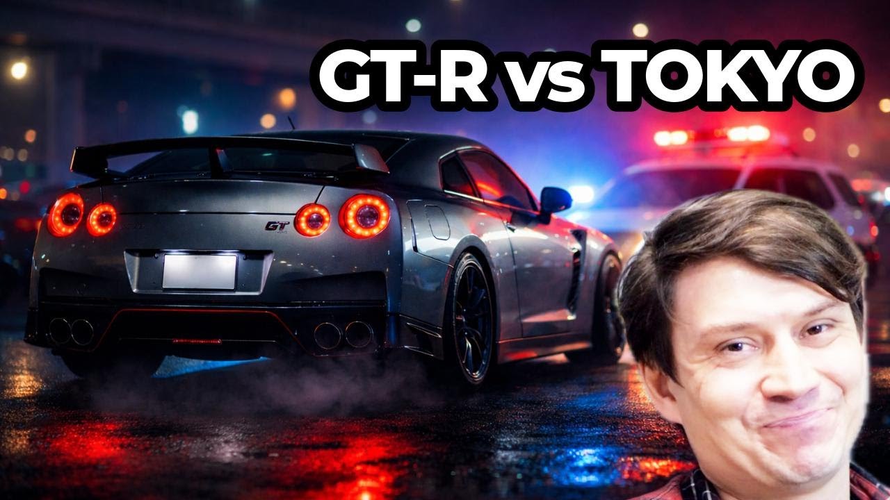 NISSAN R35 GT-R w TOKYO | Daikoku, Muzeum NISMO i finał na komisariacie | radzio FLAT OUT