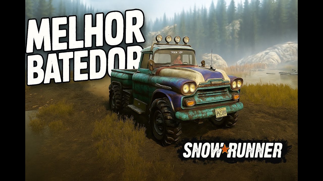 Ep2 Explorando Michigan! Esse e o Melhor Batedor pra Lama! SnowRunner