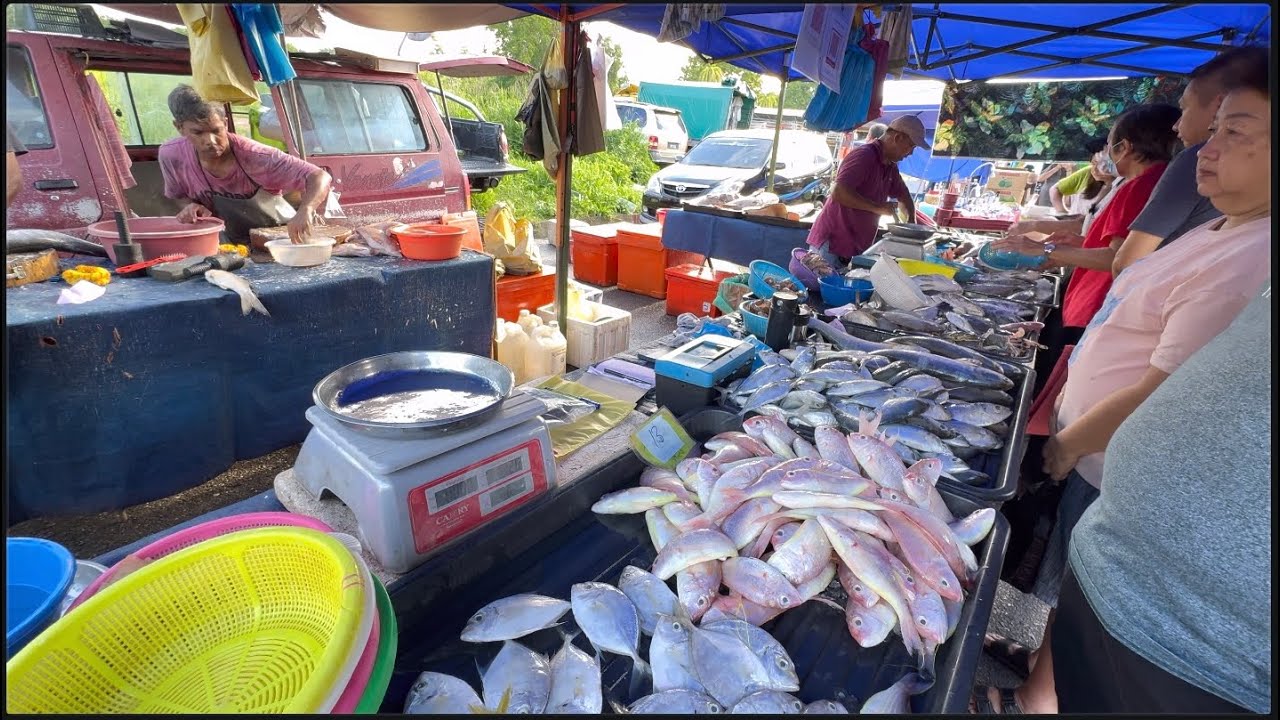 Pasar Pagi Taman Ria Jaya Sg Petani Kedah | Malaysia Morning Market #streetmarket #morningmarket 