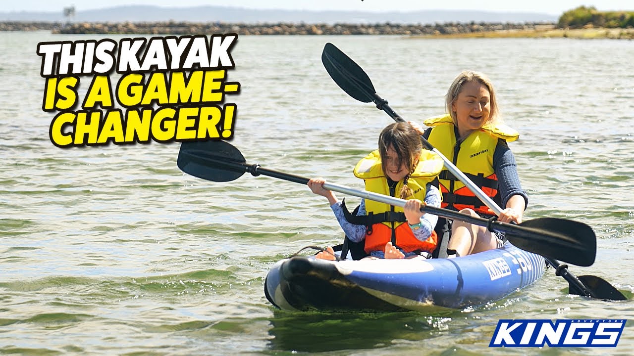 Adventure Kings 360cm Inflatable Kayak Features