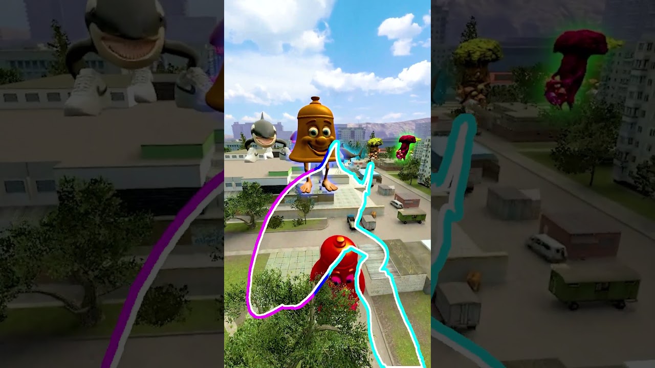 CAN YOU CATCH BALLEIRNA ORCALERO ORCALA LIRILI LIRILA in Garrys Mod