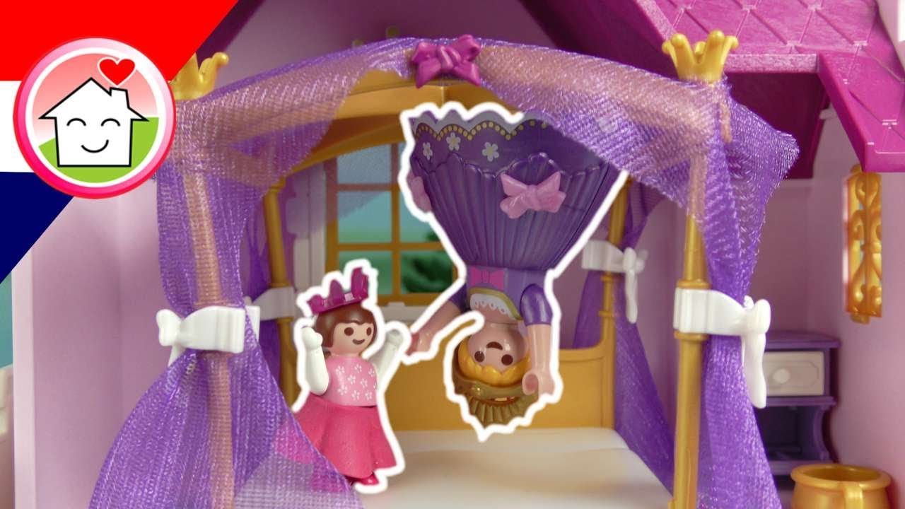 Playmobil filmpje Nederlands Anna en Lena in het kasteel - Familie Huizer