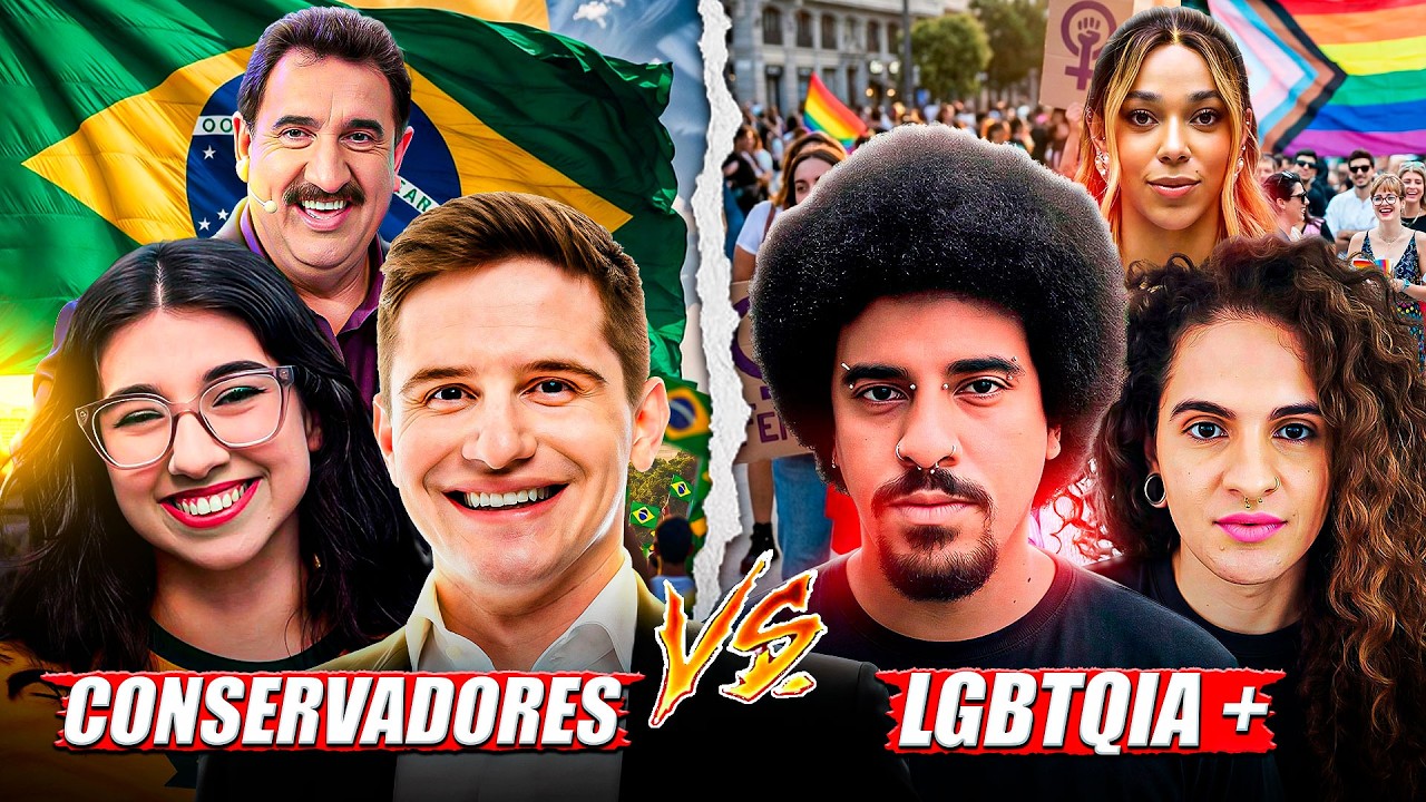 DEBATE: CONSERVADORES VS LGBTQIA+ -  PAVANATO e EDUARDA X  TRANS COMUNISTA  e LUNO - REDCAST