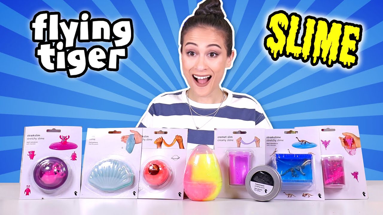 HET NIEUWSTE SLIJM VAN FLYING TIGER TESTEN! || Slime Sunday