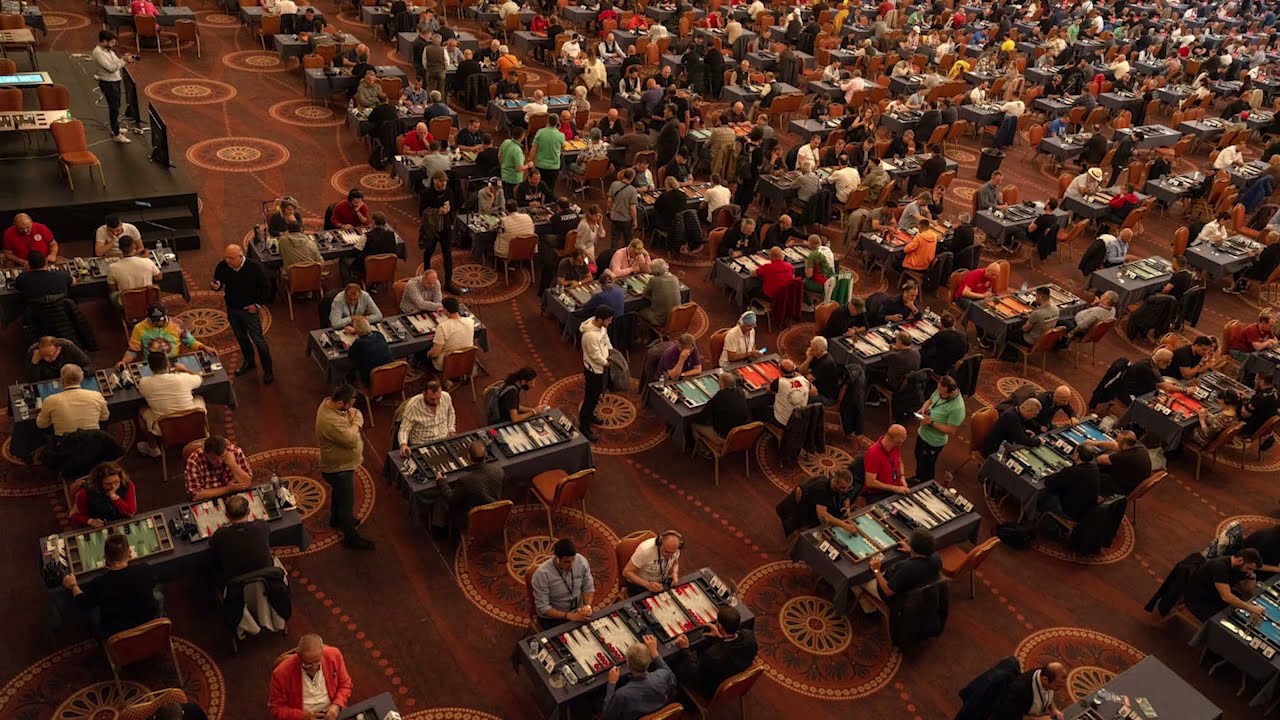 (ASMR) An hour in the room at Istavder 15th Anniversary Backgammon Feast 2023.