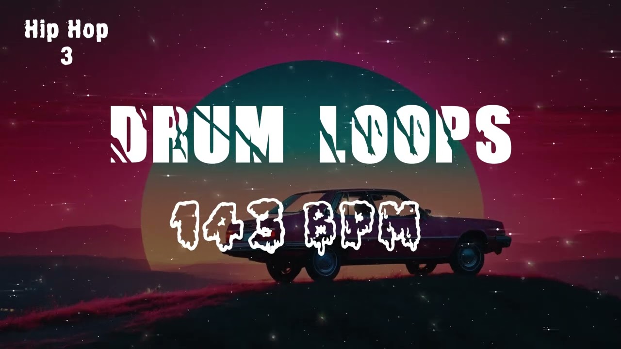 [FREE] 143 BPM Hip Hop - Drum Loops And Samples 3 - Free Drum Kit Pack (Loops, One Shots, Presets)