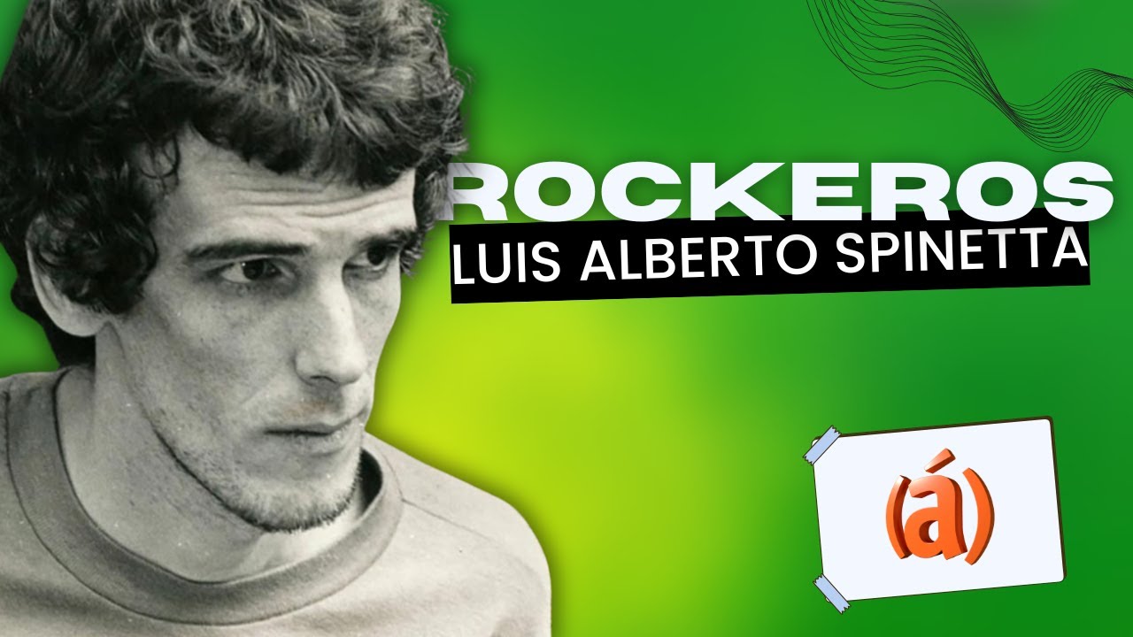 Luis Alberto Spinetta en la serie Rockeros