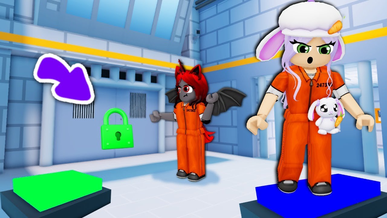 КОМАНДНЫЙ ПОБЕГ ИЗ ТЮРЬМЫ С Moody! (Roblox)
