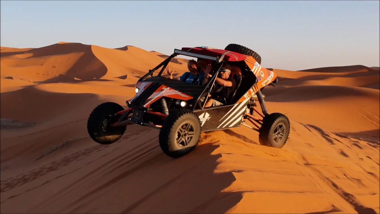 RAID MERZOUGA MAROC programme type Experaid (buggy BOOXT)