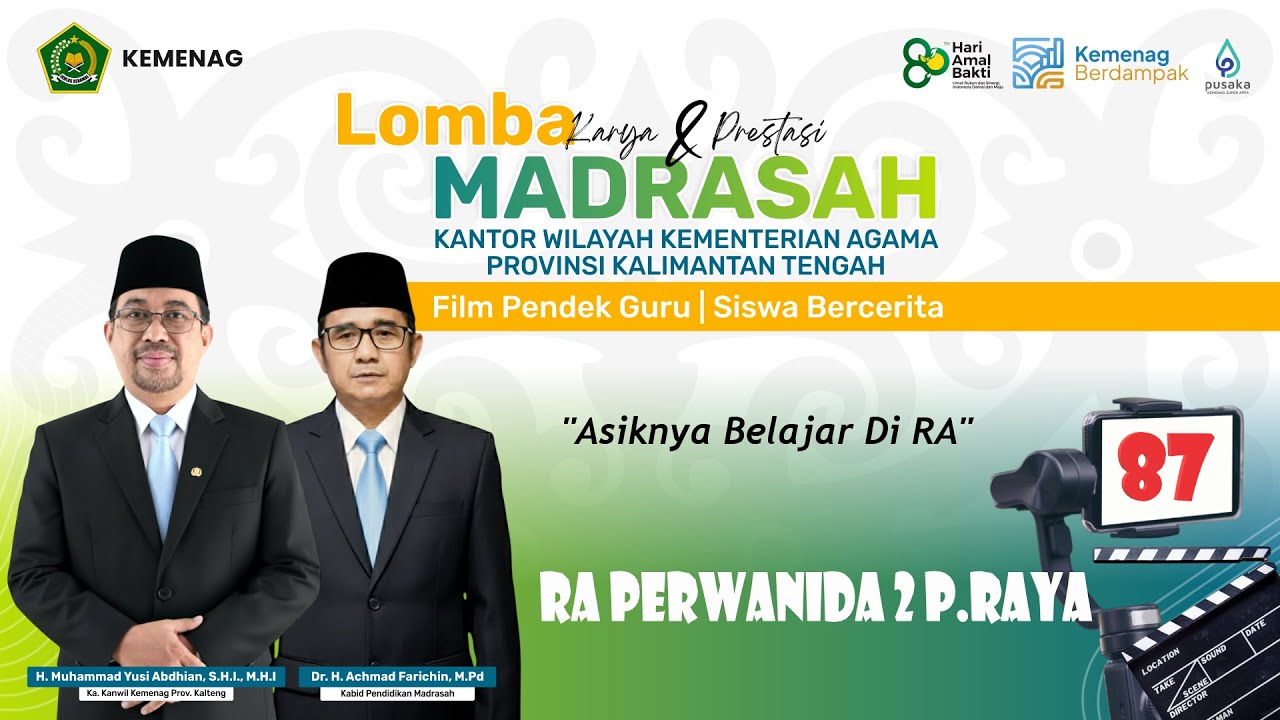 87 BANGGA MENJADI SISWA MADRASAH || RA PERWANIDA 2 PALANGKARAYA