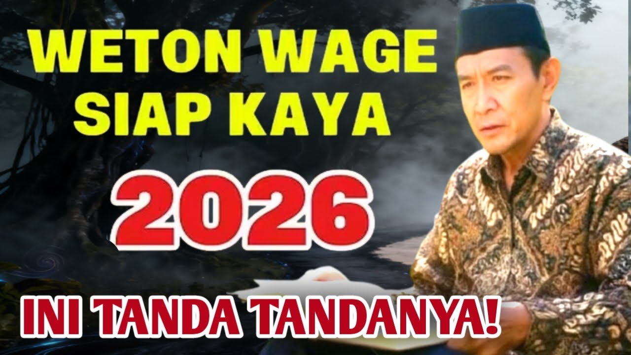 Kejutan Weton Wage 2026: Keajaiban Besar Segera Turun menurut primbon Jawa