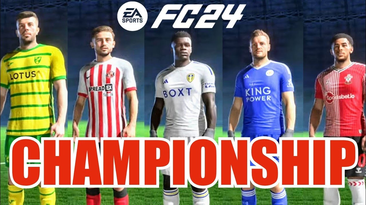 ALL CHAMPIONSHIP PLAYER FACES AND RATINGS ! EAFC 24