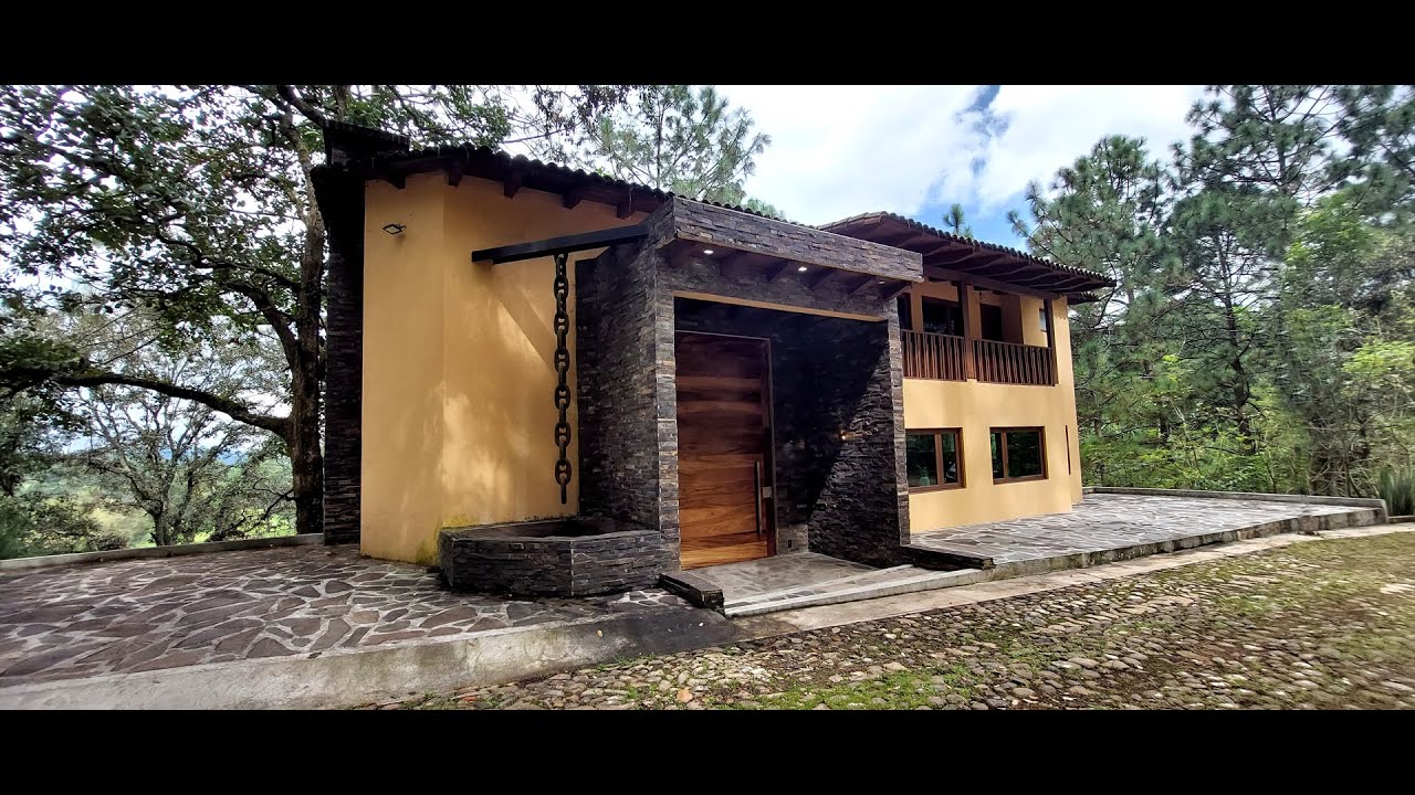 Preciosa Cabaña de Lujo Amueblada en Venta Fraccionamiento La Cañada Mazamitla