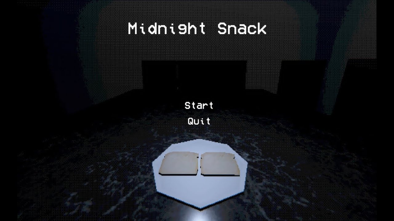 trying to get some food during midnight but someone is in my house
