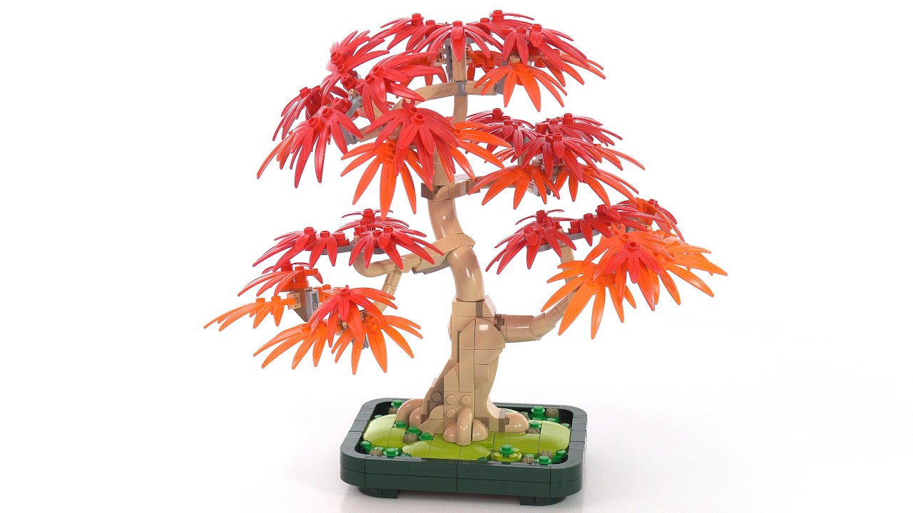 LEGO Botanicals Japanese Maple Tree (bonsai) review! #NotSponsored 10348