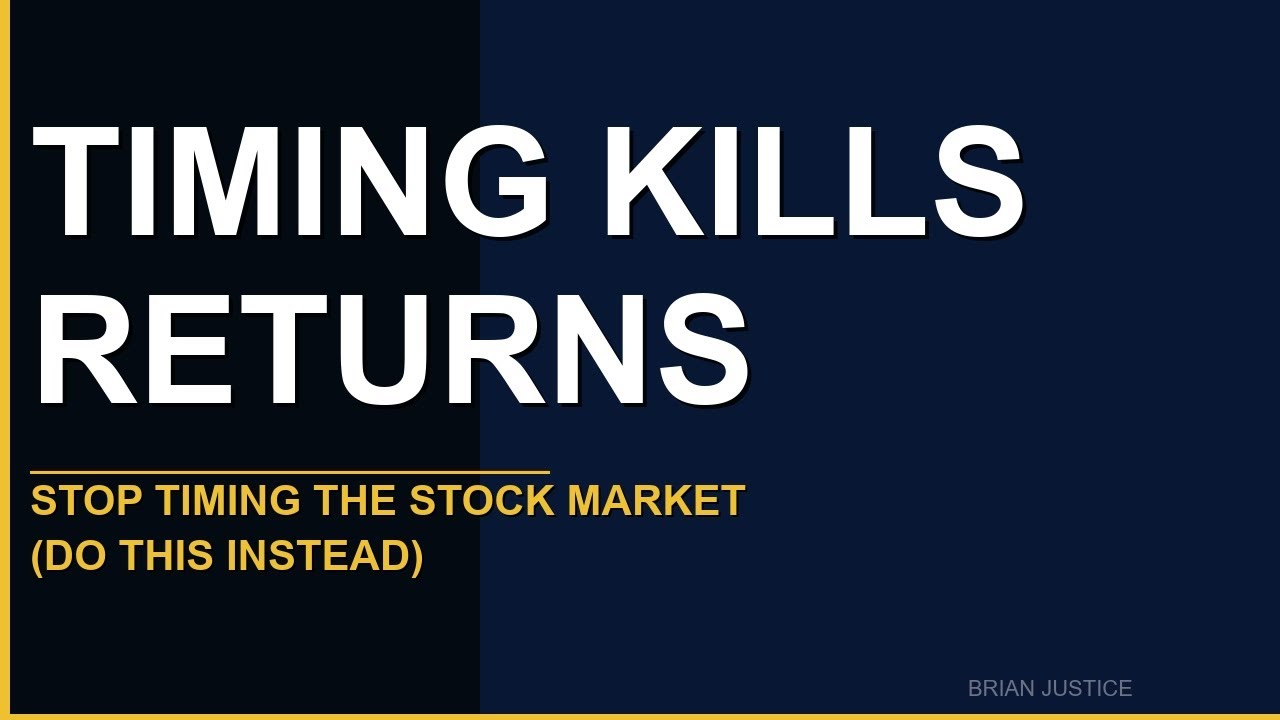 Stop Timing the Stock Market (Do This Instead)