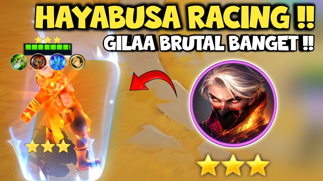 HAYABUSA TITAN BRUISER GILA SEHH !! ATTACK SPEED BRUTAL BRO!! MAGIC CHESS GOGO COMBO TERKUAT