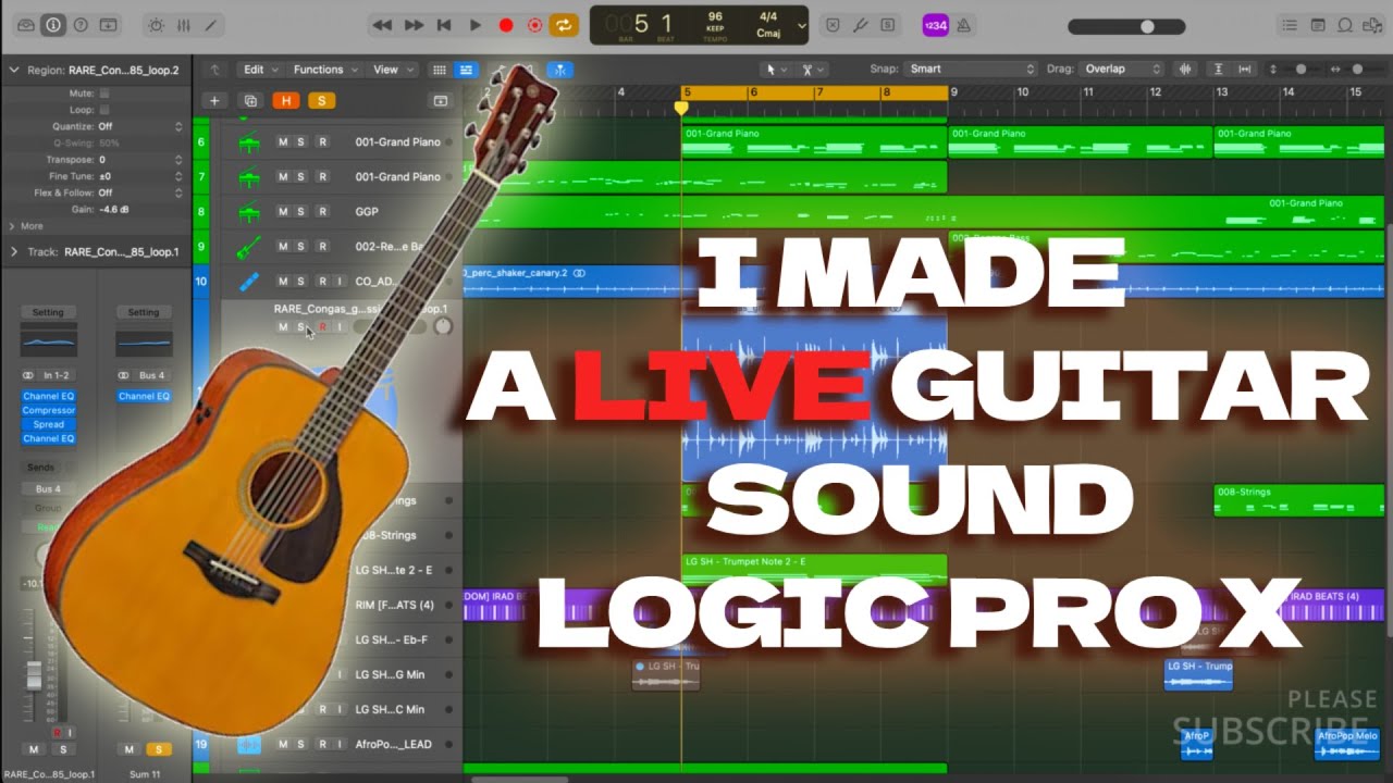 I made this song like a live recording!!