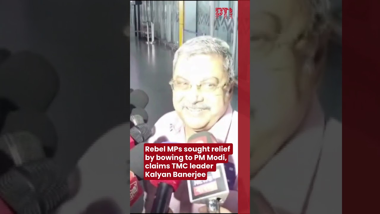 Rebel MPs sought relief by bowing to PM Modi, claims TMC leader Kalyan Banerjee