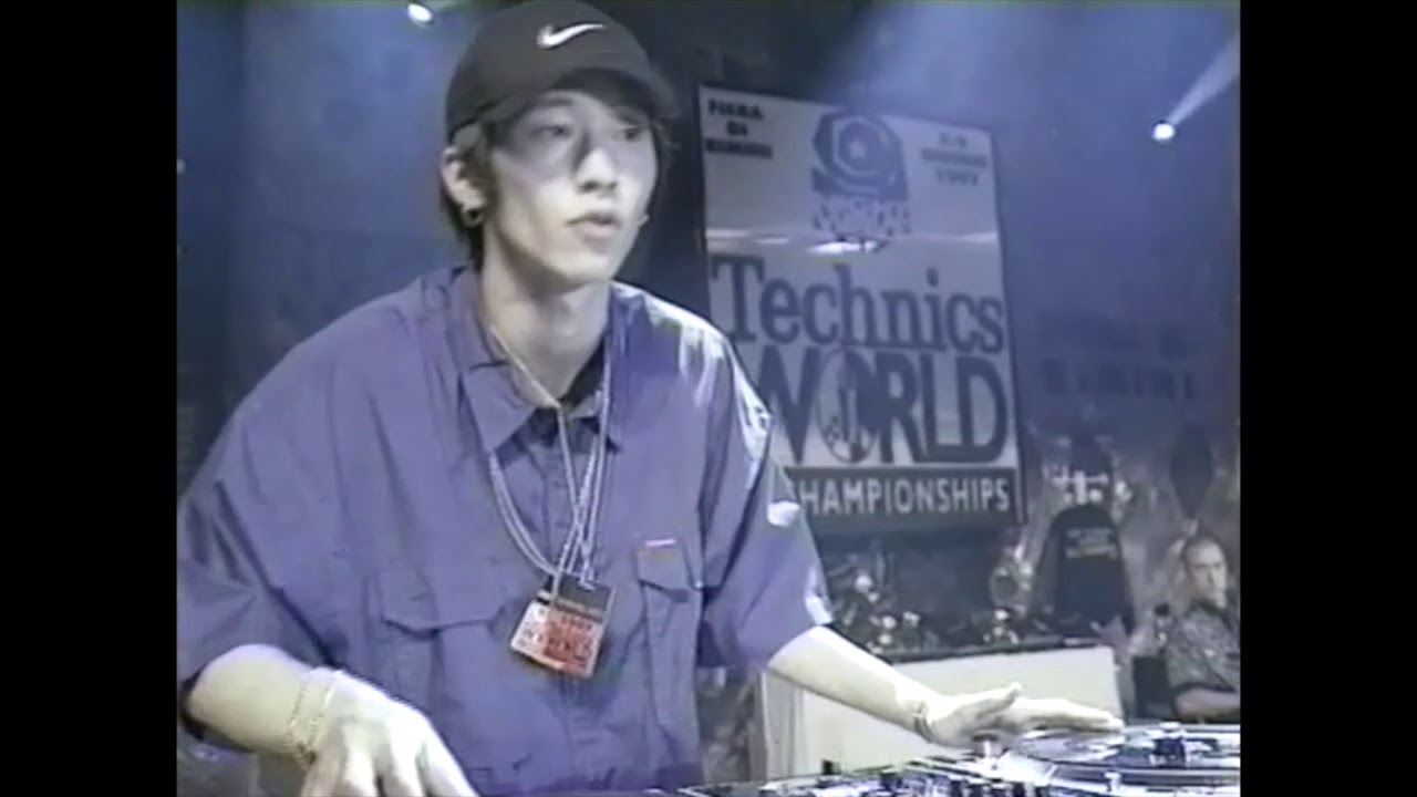 DJ AKAKABE in 1997 DMC World Championships