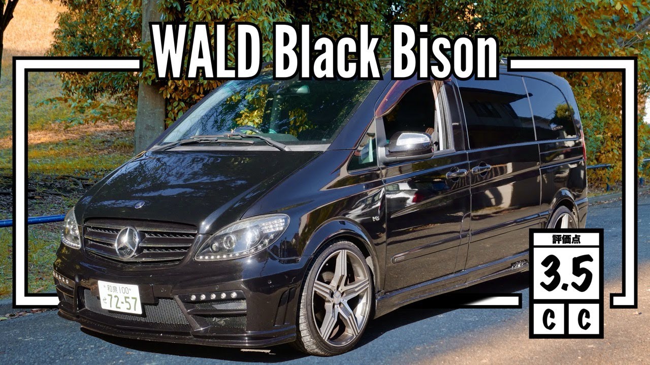 2008 Mercedes-Benz V-Class WALD BLACK BISON (Canada Import) Japan Auction Purchase Review