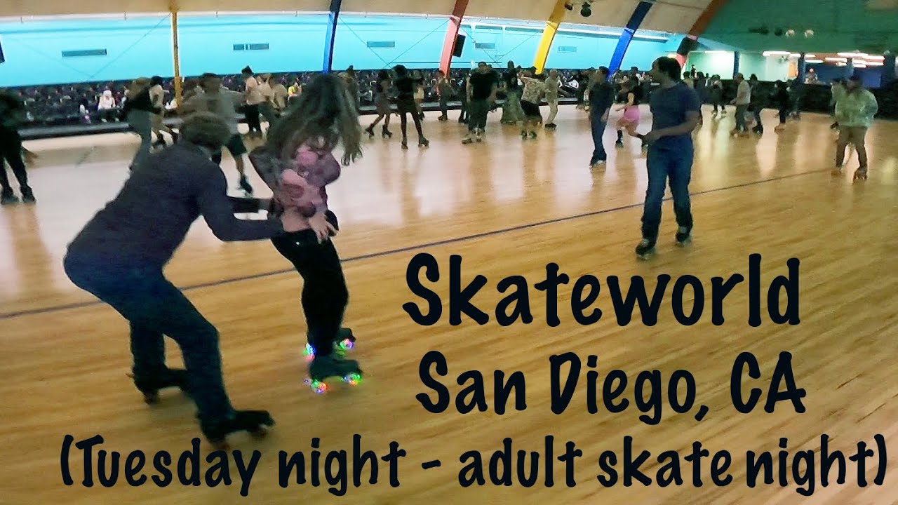 Skateworld, San Diego, California (Adult Skate Night)