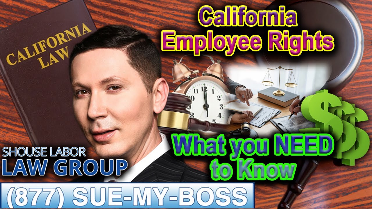 California Employee Rights &mdash; Rules Every Employee NEEDS to know
