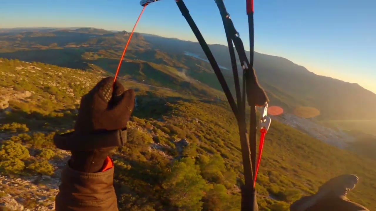 Algodonales Magic Winter-Sunset Paragliding