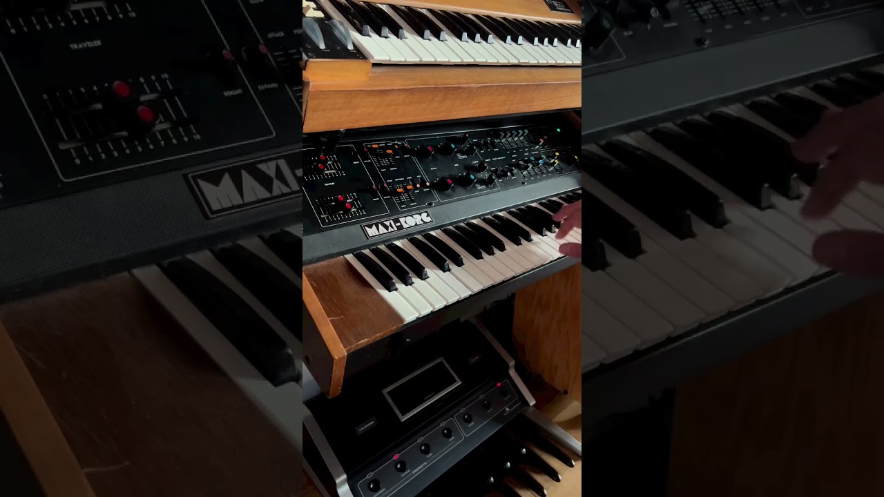 MaxiKorg at the Vintage Synthesizer Museum