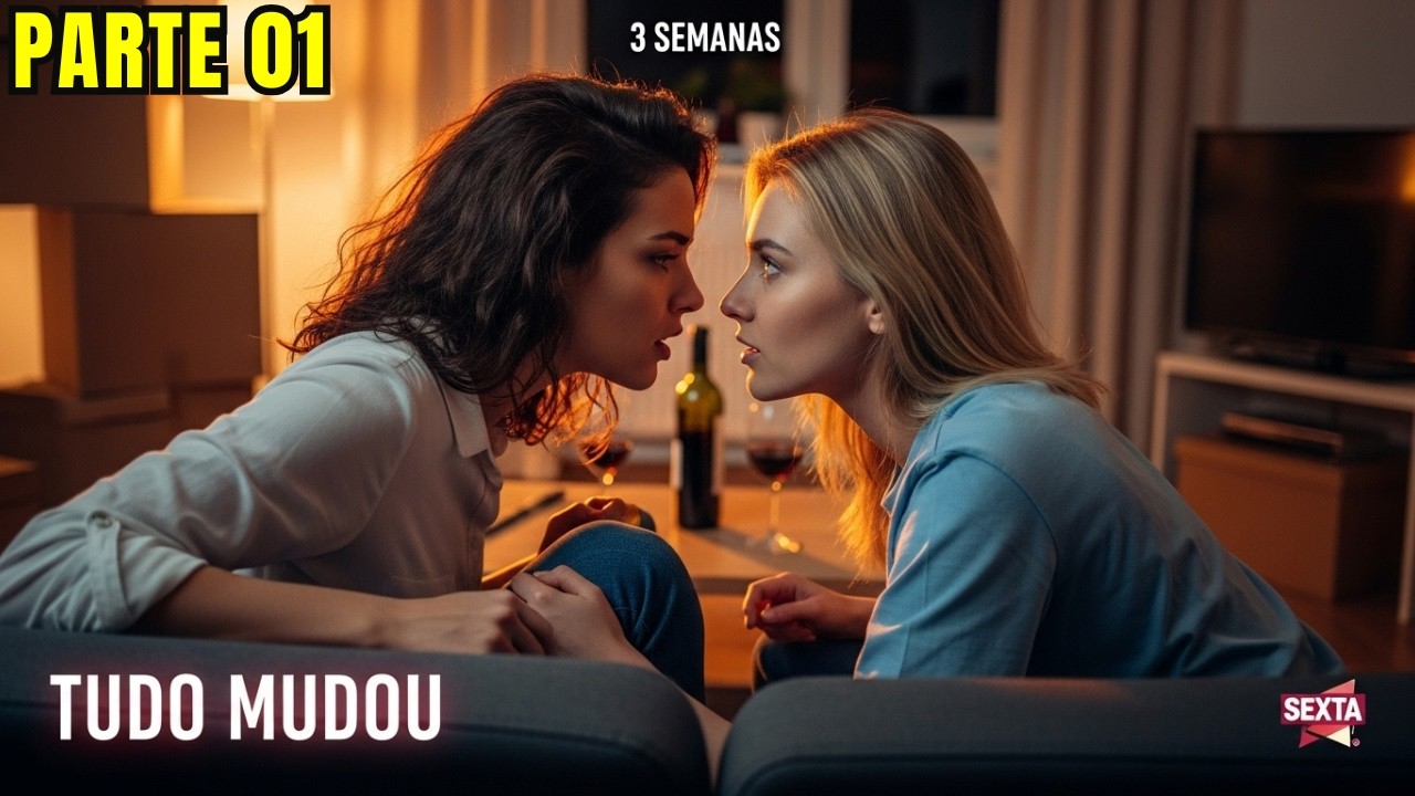DIVIDÍAMOS APARTAMENTO HÁ 3 SEMANAS QUANDO NOS BEIJAMOS. TUDO MUDOU NAQUELA NOITE DE SEXTA
