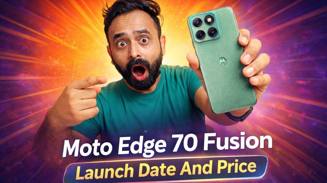 Moto Edge 70 Fusion 🔥 Launch Date & Price in India | 50MP Sony Camera 😱 Full Details! 
