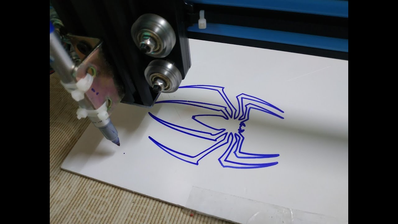 DIY M&aacute;y vẽ, m&aacute;y cắt decal 2 trong một