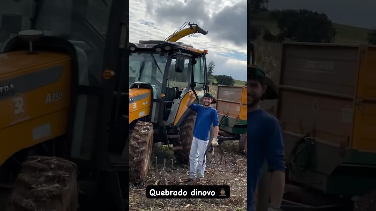 E a lida continua como sempre, forragera quebrada