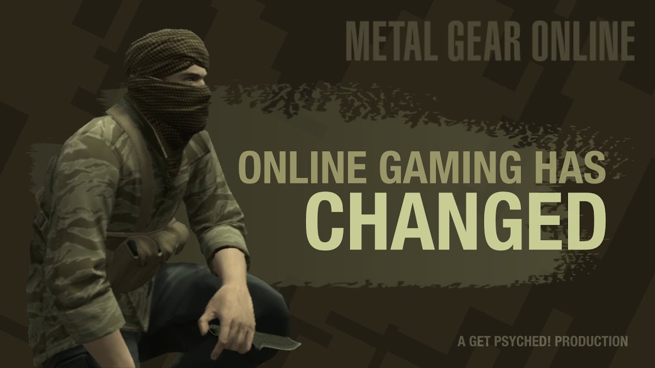 Online Gaming Has Changed | Metal Gear Online [MGO2]