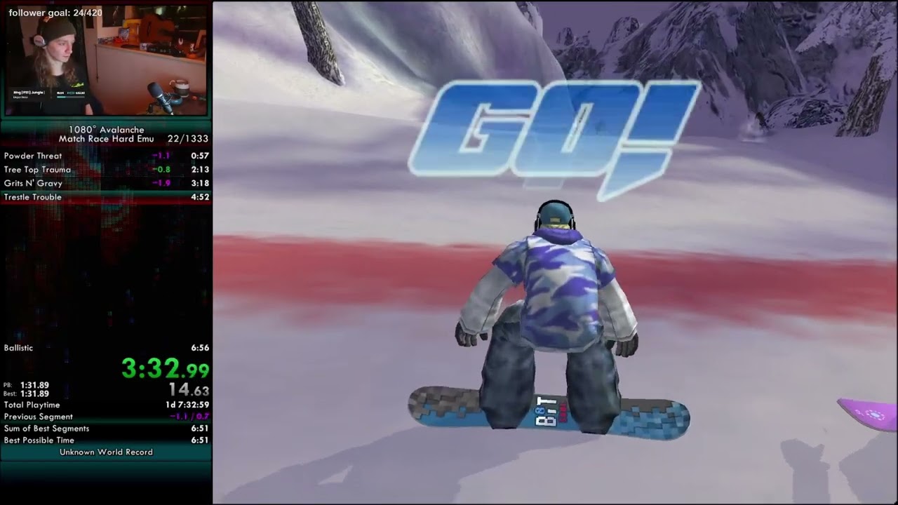 1080° Avalanche - Match Race Hard Emu 6:50 (WR)