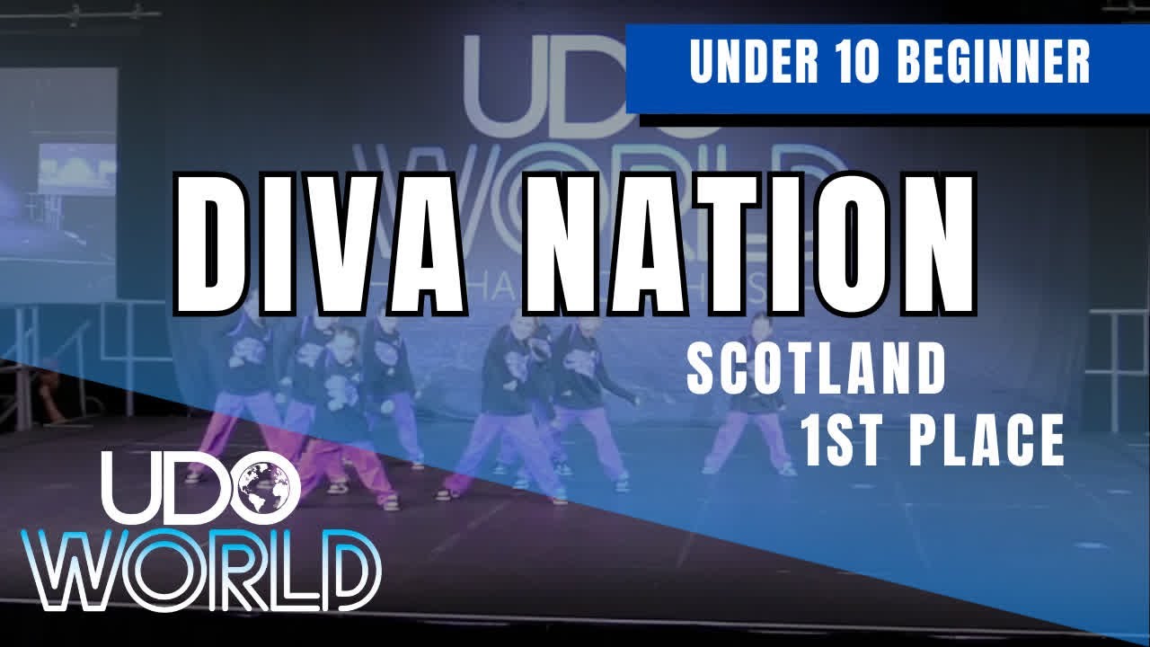 Diva Nation | Under 10 Beginner 1st Place | UDO World Championships 2023