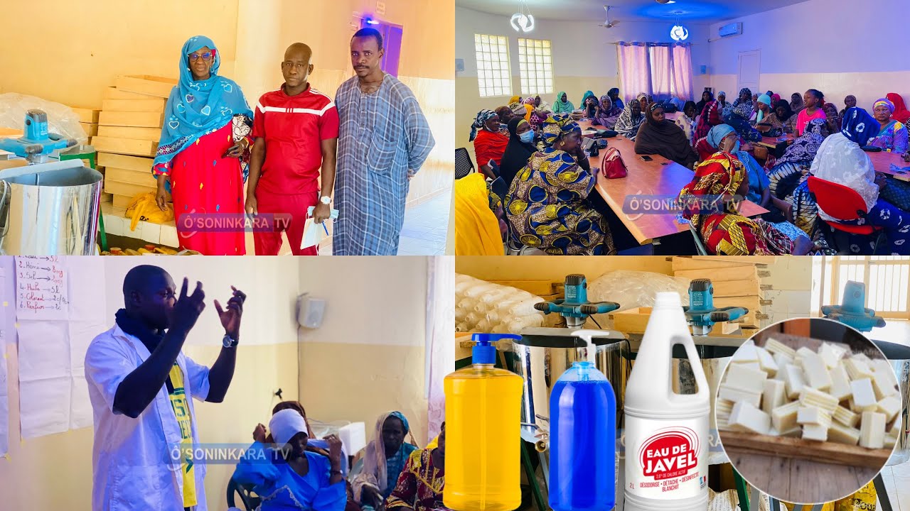 Ô’GOLLU: Formation des femmes de Diawara à la fabrication de Savon