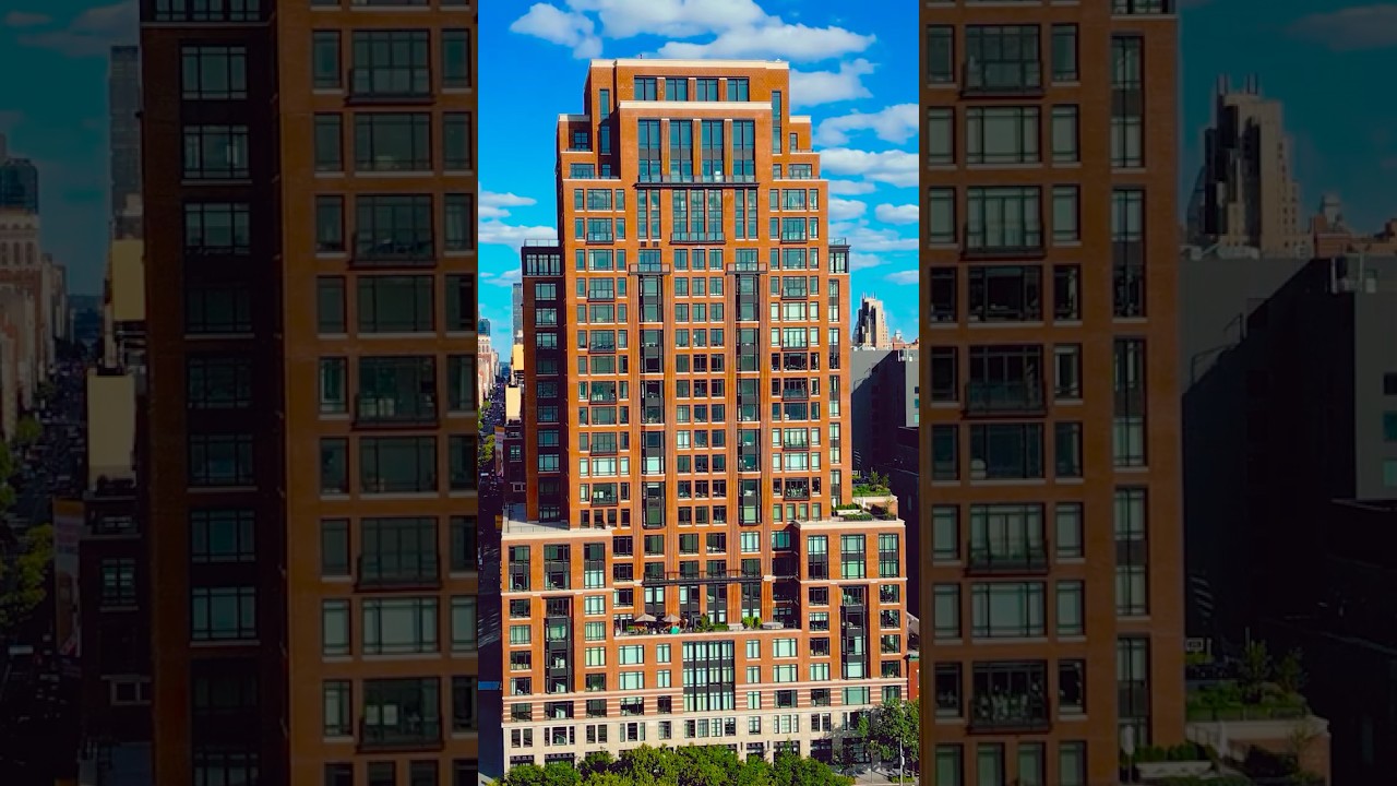 Find Manhattan's Architectural Influences in this Waterfront Condo Building #architecturedesign