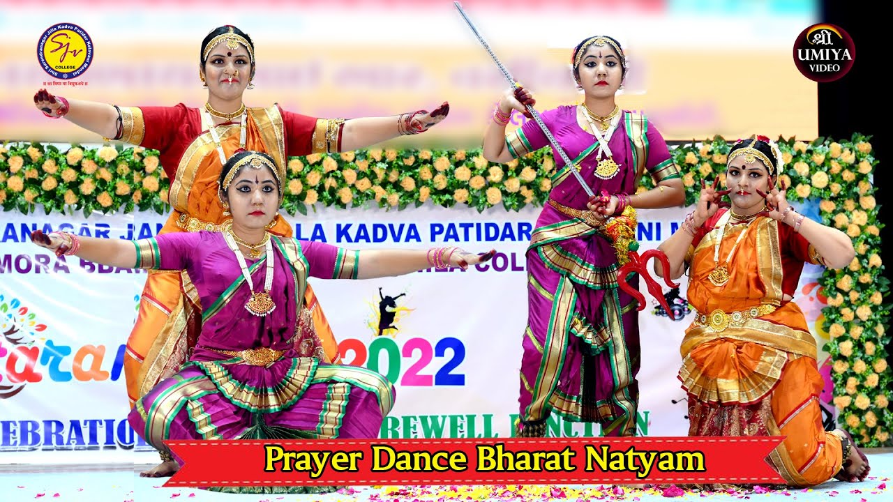 Prayer Dance | Bharat Natyam | S.J Varmora | Tarang | 2022 | Annual Day Celebration