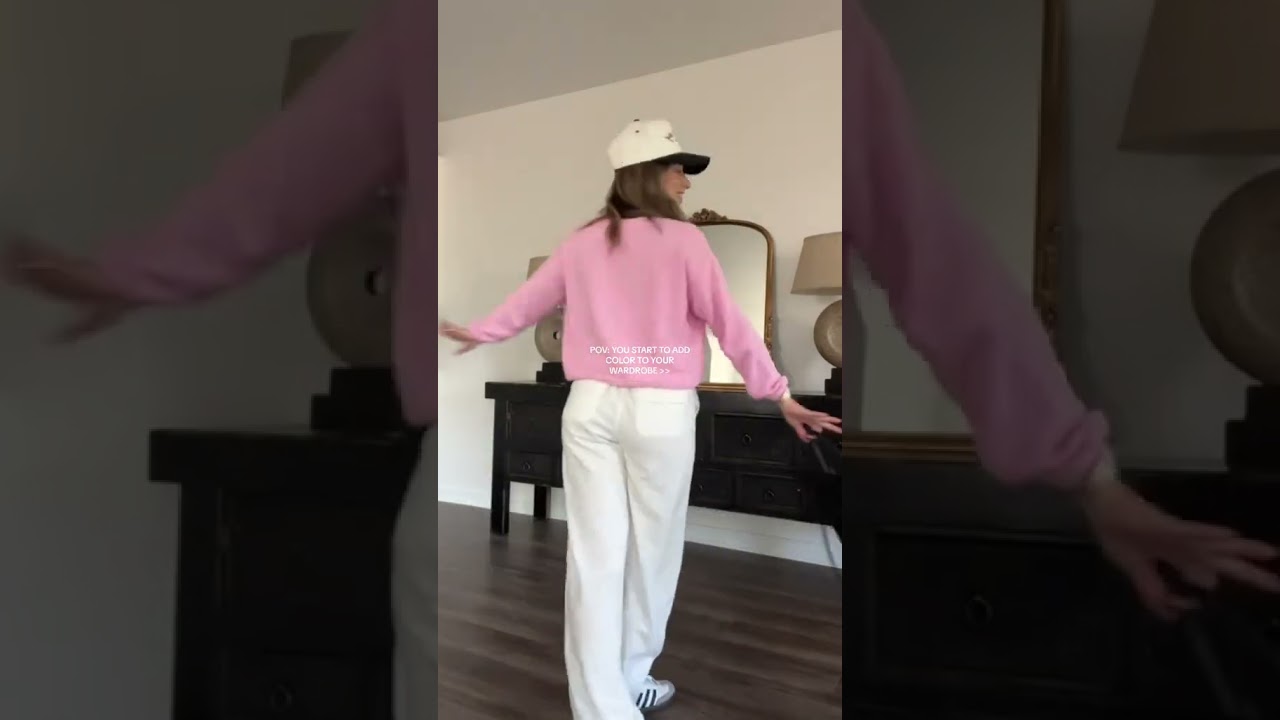 Spring Styling: White Linen Pants with a Pop of Pink! 💕