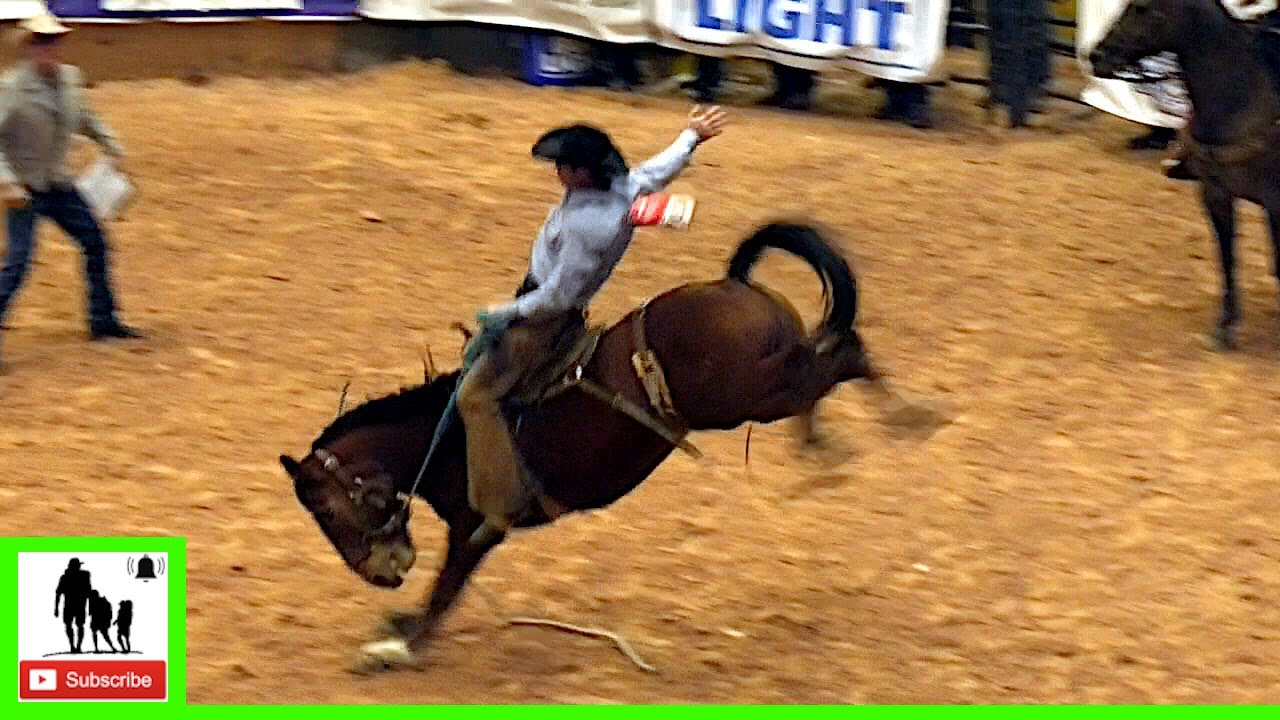 Bronc Riding Set 2 - 2020 WRCA World Championship Ranch Rodeo | Friday Afternoon