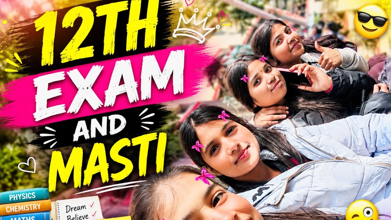 Exam hai or yaha masti hoo rha hai 🤣😂#vlog 