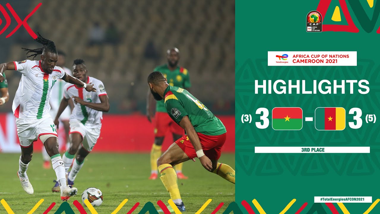 Burkina Faso 🆚 Cameroon Highlights - #TotalEnergiesAFCON2021 3rd Place