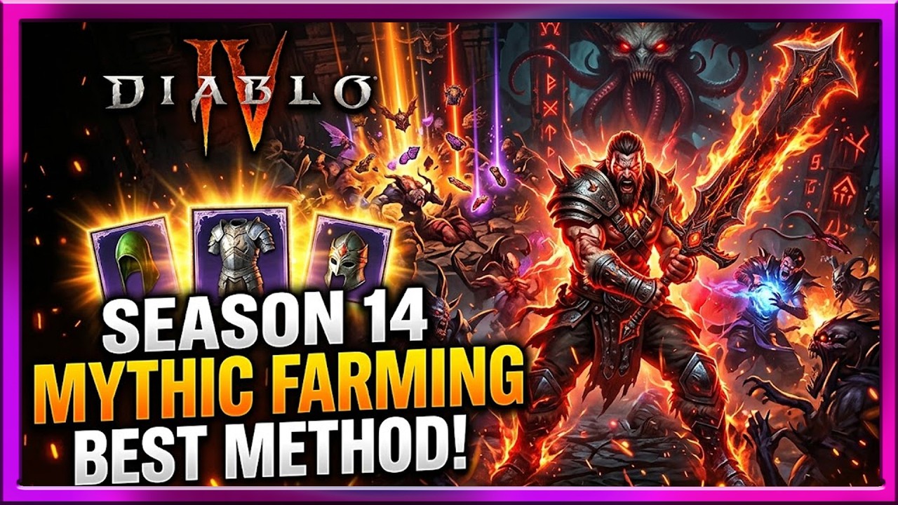 Diablo 4: Фарм мификов в 14 сезоне &mdash; ЛУЧШИЕ и самые быстрые способы получения мифических уникальн...